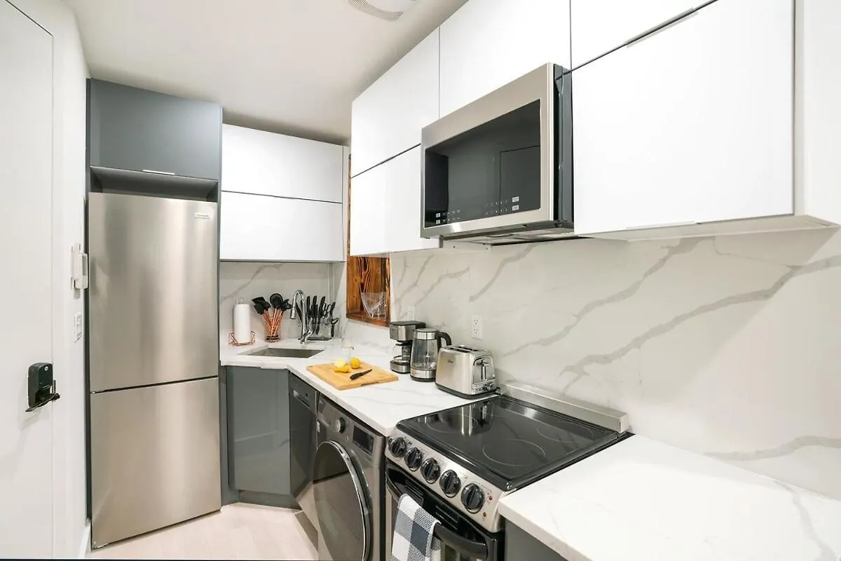 48-3Rw Brand New 1Br Prime Hells Kitchen - W&D Apartment New York