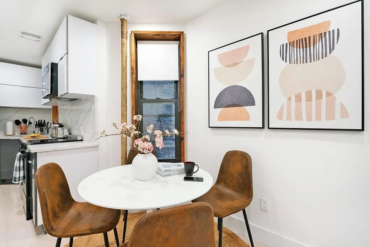 48-3Rw Brand New 1Br Prime Hells Kitchen - W&D Apartment New York